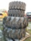 4471 Set of Four Tires for Compact Tractor