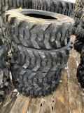 2097 Set of (4) New 10-16.5 Skid Steer Tires