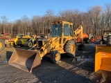 4384 Ford 555 Backhoe