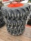 2016 Set of (4) New 10-16.5 Tires on Bobcat Rims
