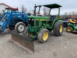 4565 John Deere 750 Tractor with Blade