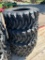 9008 Set of (4) New 12-16.5 Skid Steer Tires