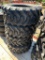 9012 Set of (4) New 10-16.5 Skid Steer Tires