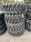 2608 Set of (4) New 10-16.5 Skid Steer Tires