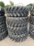 2607 Set of (4) New 10-16.5 Skid Steer Tires