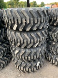 2615 Set of (4) New 12-16.5 Tires on Bobcat Rims