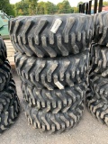 2616 Set of (4) New 12-16.5 Tires on Bobcat Rims