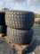 5678 Pair of Titan Extra Wide Turf Tires & Wheels
