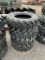 9011 Set of (4) 10-16.5 Skid Steer Tires