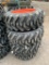 9012 Set of (4) 10-16.5 Tires on Bobcat Rims