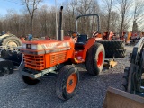 2619 Kubota L2850 Tractor with Rear Mower