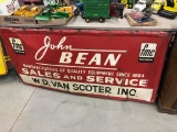 453 Bean Sales & Service Sign