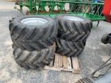 5426 Set of (4) Alliance 425/55R17 Tires