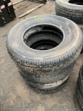 9001 Set of (4) ST225/75R15 Trailer Tires