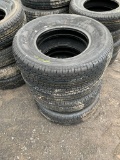9002 Set of (4) ST225/75R15 Trailer Tires
