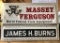 314 Massey Ferguson Dealer Sign