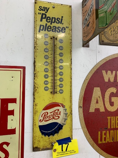 17 Pepsi Thermometer