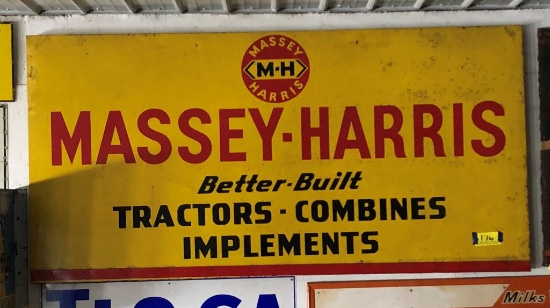 176 Massey-Harris Tractors, Combines, Implements Sign