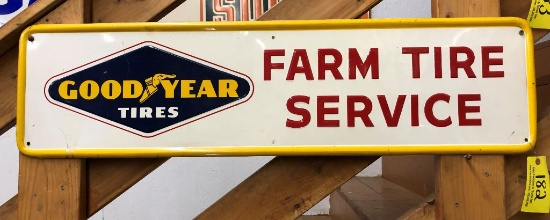 182 Goodyear Tires Farm Tire Service Sign