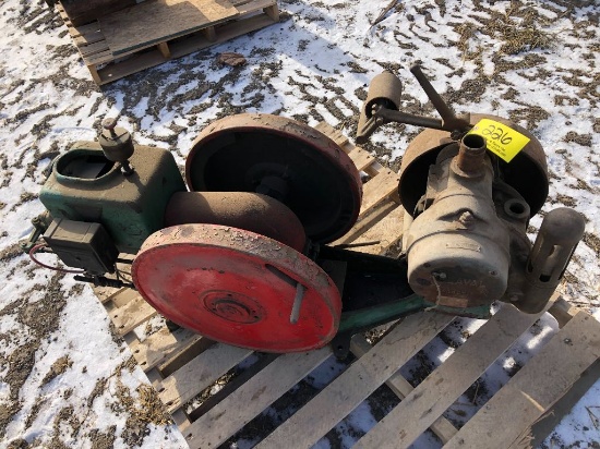 226 DeLaval 2.5hp Engine/Pulso Pump Combination