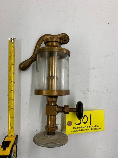 301 Large GB Essex Brass Co. Oiler
