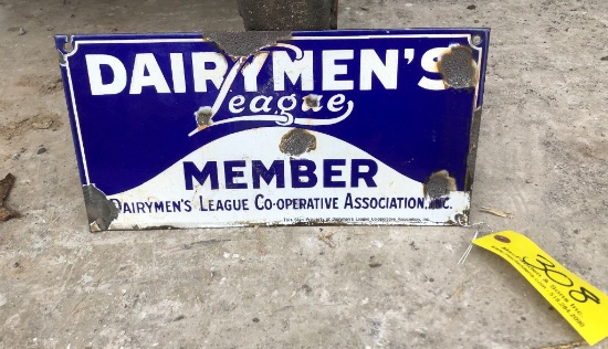 308 Dairymen's League Sign