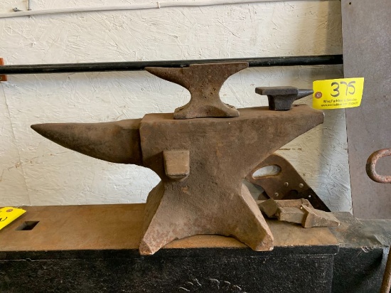 375 J. Wilkinson Anvil and (2) Small Anvils