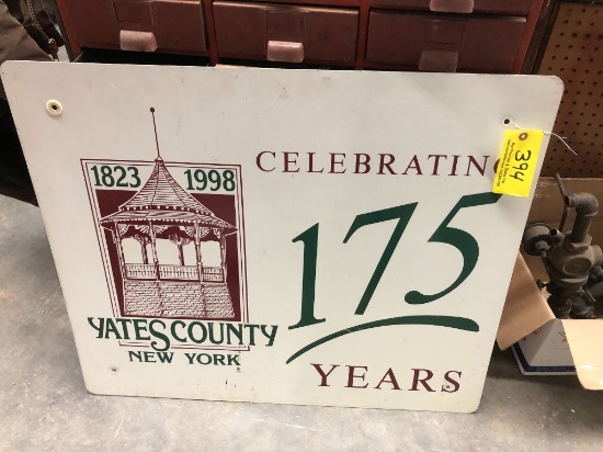394 1998 Yates County Sign
