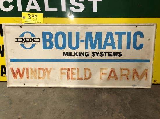 399 Bou-Matic Sign