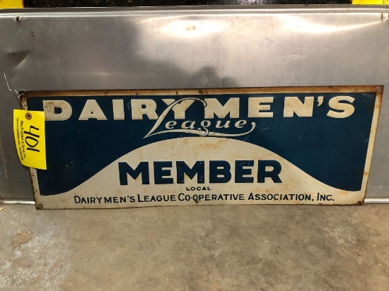 401 Dairymen's League Sign