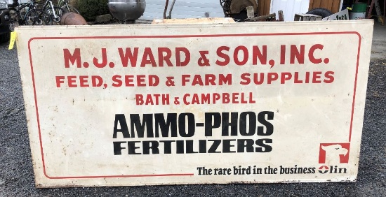 419 MJ Ward Fertilizer Sign
