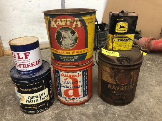 454 (6) Oil Cans