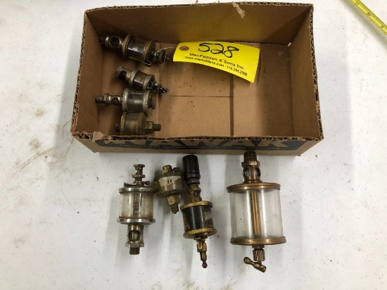 528 Box of (8) Brass Oilers