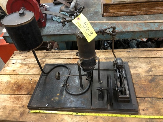 563 Model Steam Engine with Boiler