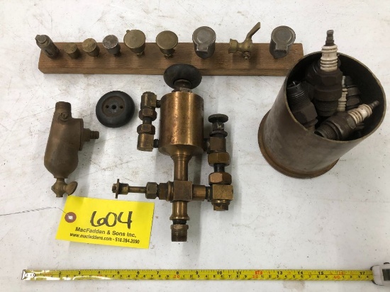 604 Oilers, Lubricators, Spark Plugs