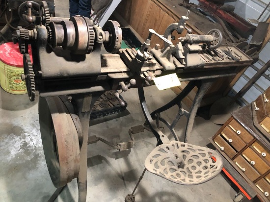 617 Treadle Lathe