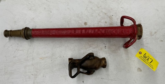 627 (2) Fire Hose Nozzles