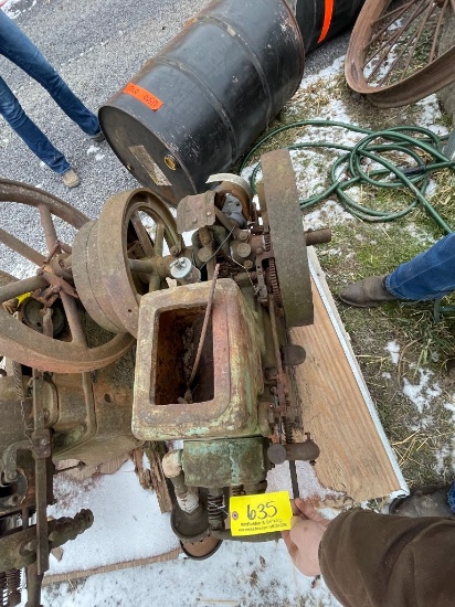 635 Fuller & Johnson 2.5hp Parts Engine