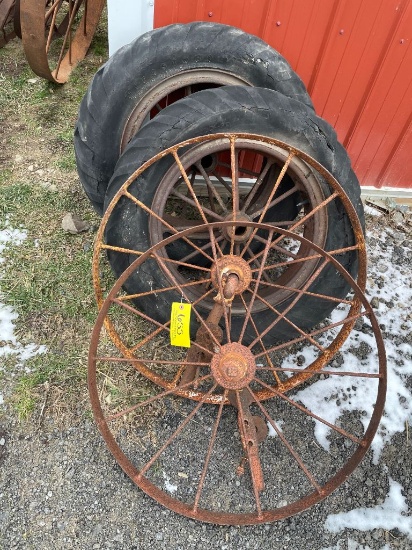 655 Lot of (4) Wheels