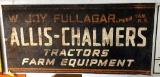 177 Allis-Chalmers Tractors & Farm Equipment Sign