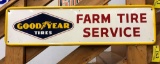 182 Goodyear Tires Farm Tire Service Sign
