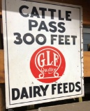 189 GLF Cattle Pass Sign