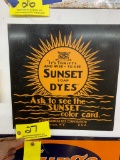 27 Sunset Soap Dyes Sign