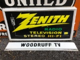 305 Zenith Radio & TV Plastic Panel