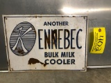 402 Kennebec Bulk Milk Cooler Sign