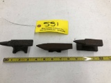 551 (3) Baby Anvils