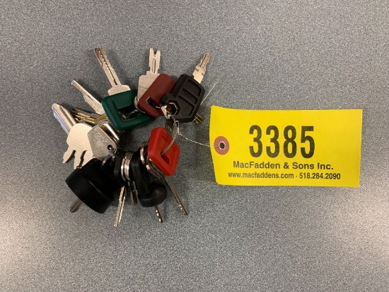 3385 Set of (24) Heavy Equipment Keys