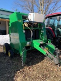 5903 John Deere 335 Round Baler