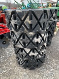 5990 Set of (4) 12-16.5 HD Airless Tires
