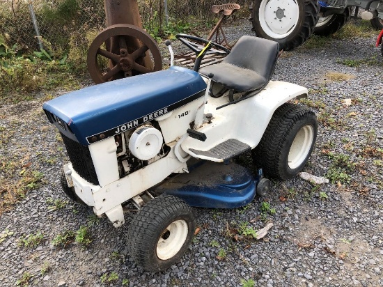 28 John Deere Blue Patio Tractor